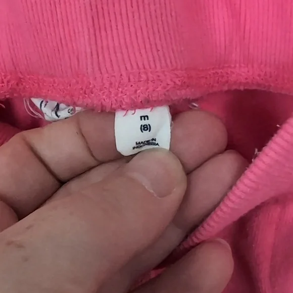 Gap Kids Neon Pink Jogger Sweatpant Size Medium - Picture 4 of 5